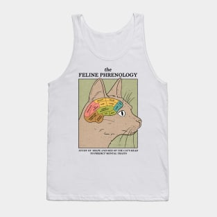 The Feline Phrenology Tank Top